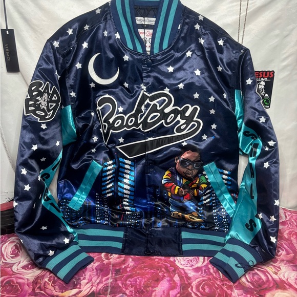 Men’s small headgear classics biggie smalls jacket NWT